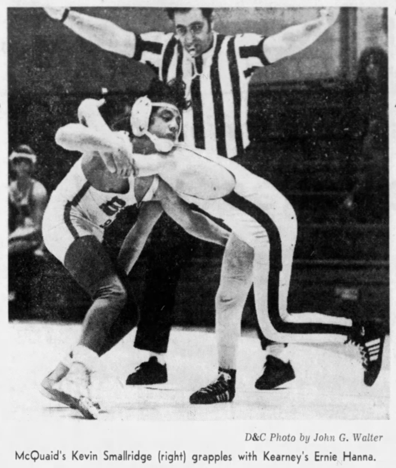 John Smallridge (McQuaid) vs. Ernie Hanna (Kearney)