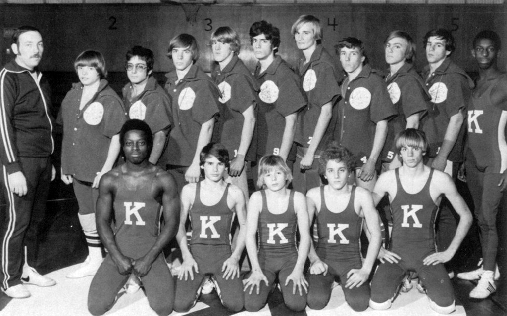 1976-1977 Kendall Eagles Varsity Wrestling