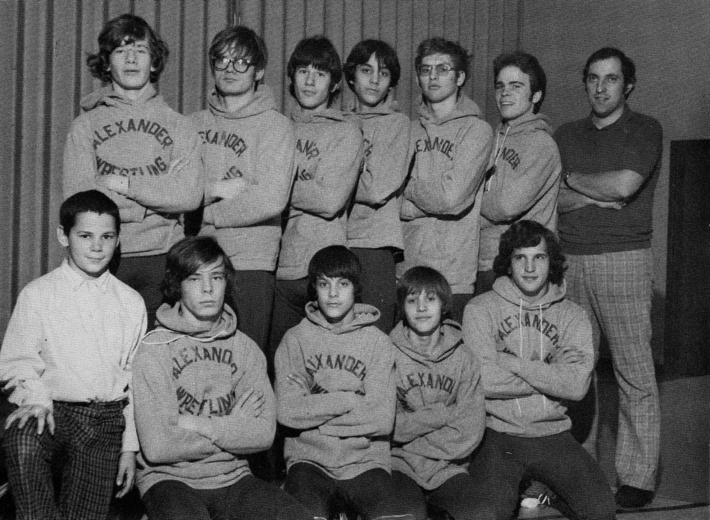 1974-1975 Alexander Trojans Varsity Wrestling