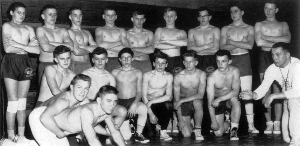 1960-1961 Franklinville Panthers Wrestling