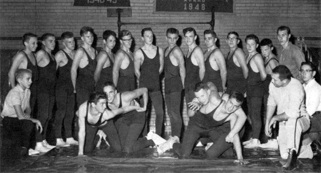 1963-1964 Franklinville Panthers Wrestling