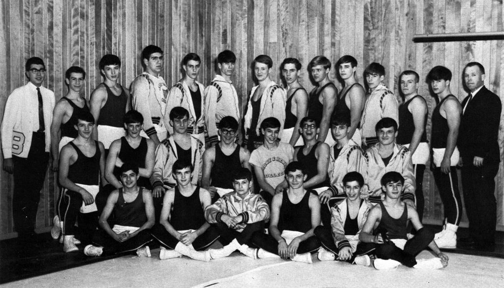 1966-1967 Batavia Blue Devils Wrestling