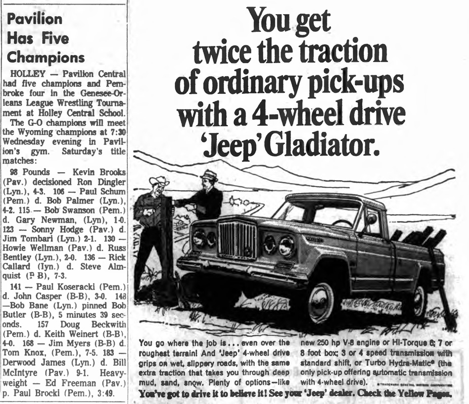 Pavilion Has Five Champions