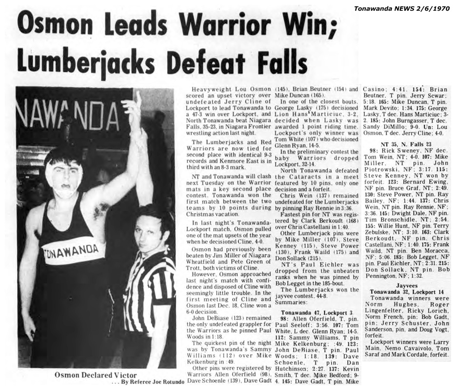 Lumberjacks Defeat Falls