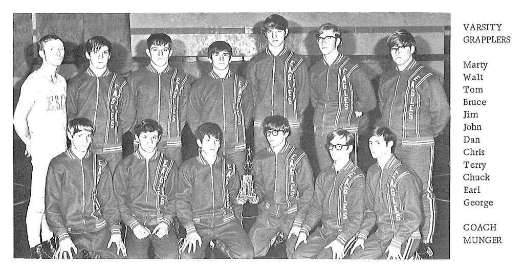 1971-1972 Ripley Eagles Wrestling
