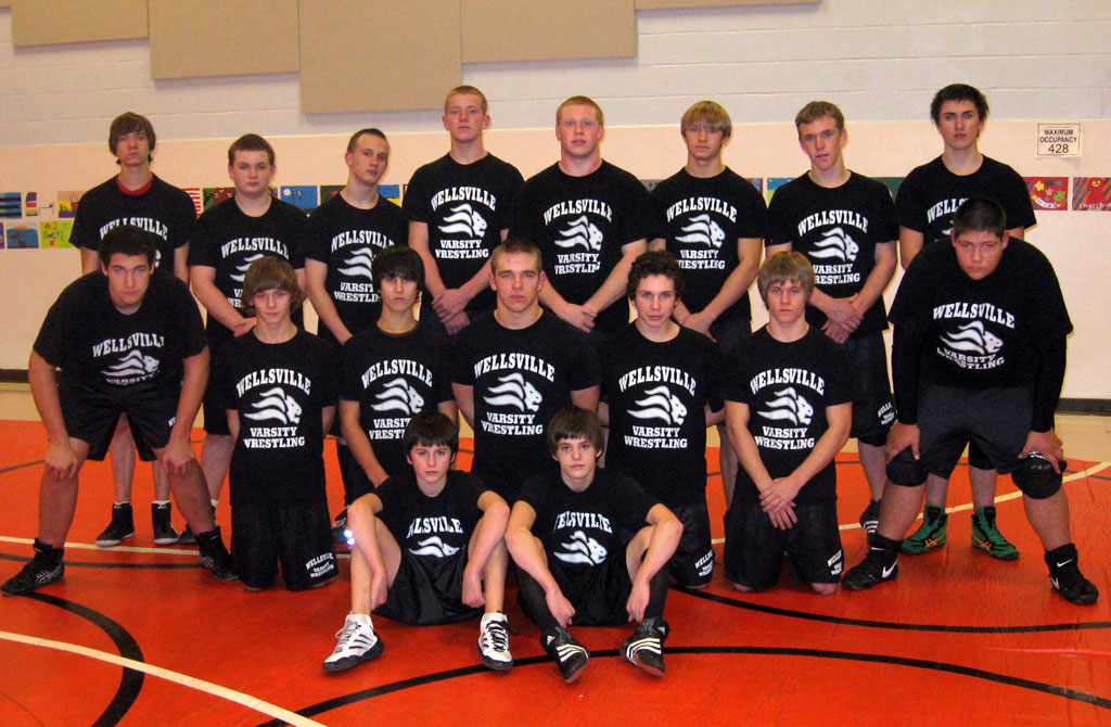 2008-09 Wellsville Lions Wrestling Team