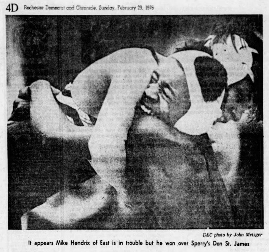Mike Hendrix vs. Don St. James