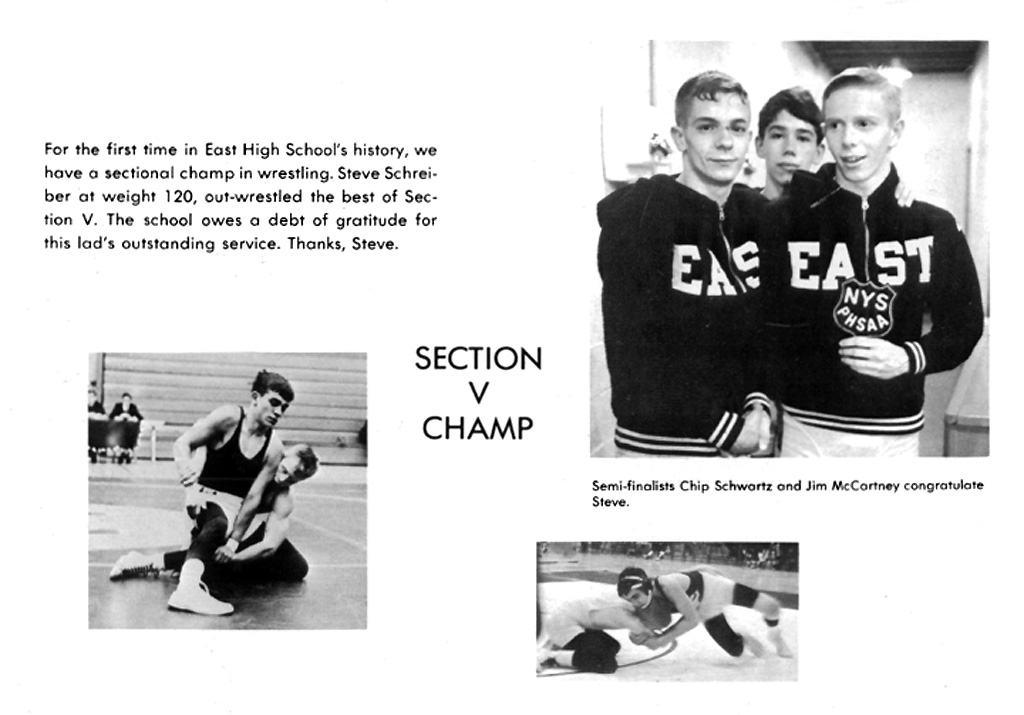 Section V Champ Steve Schreiber