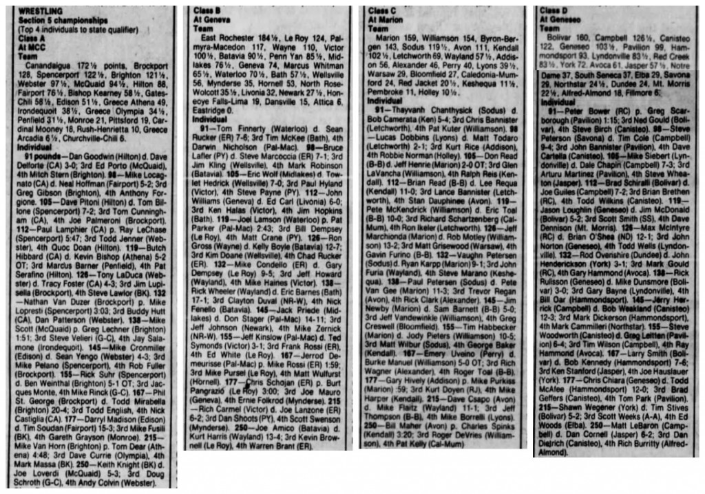 Section 5 Championships