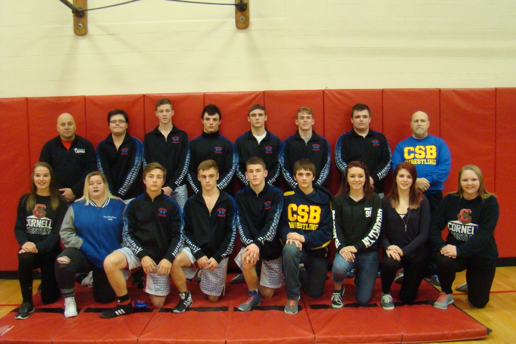 2016-2017 Campbell-Savona-Bradford Wrestling Team