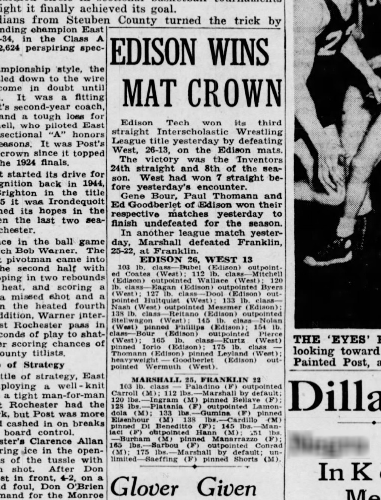 Marshall defeated Franklin