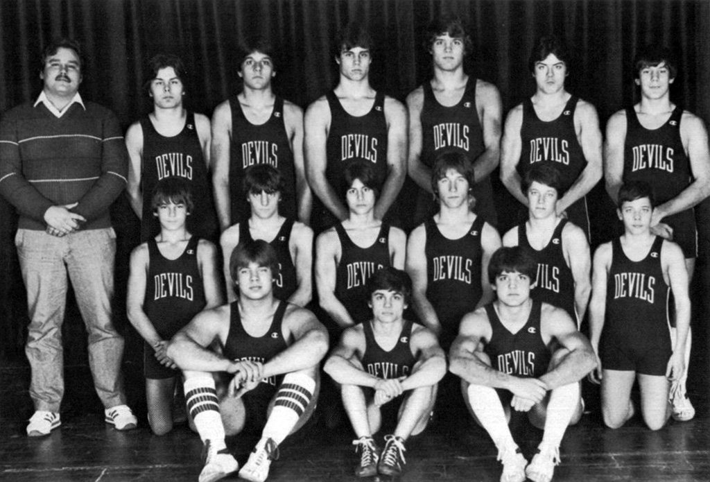 1982-1983 Clarence Red Devils Varsity Wrestling