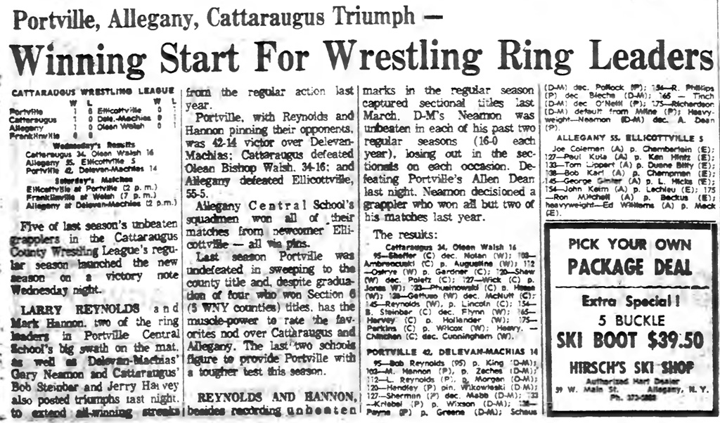 Winning Start for Wrestling Ring Leaders