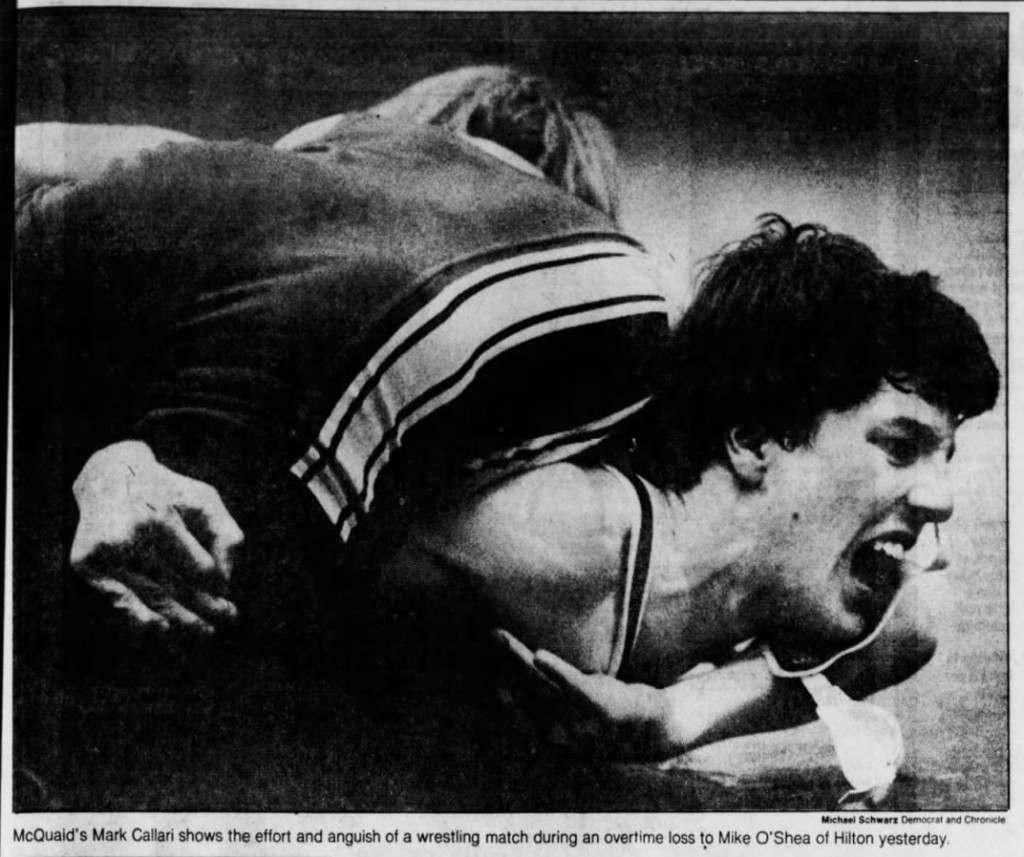 Mark Callari vs. Mike O'Shea