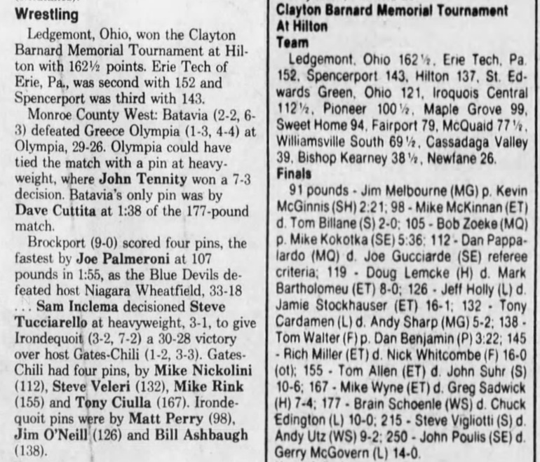 Clayton Barnard Memorial Tournament