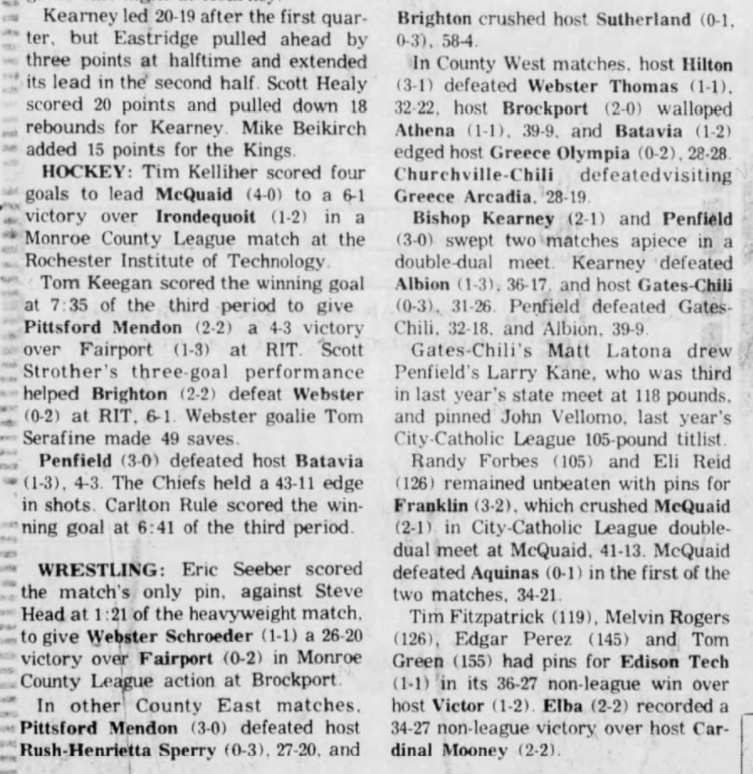 Fitzpatrick, Rogers, Perez and Green had pins