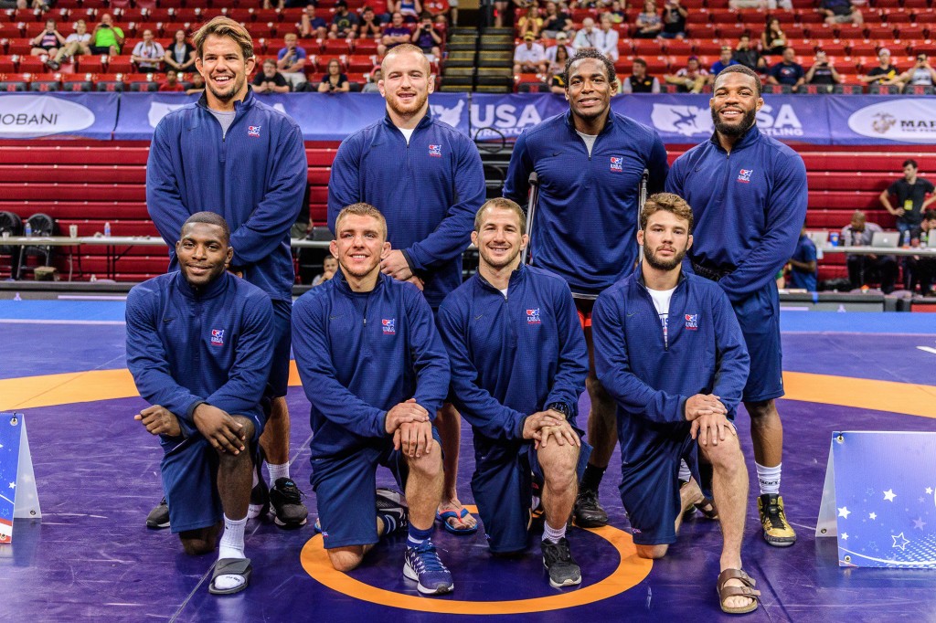 2017 USA Wrestling World Team Trials Senior Men's Freestyle Champions