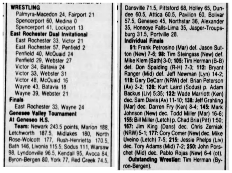 Genesee Valley Tournament