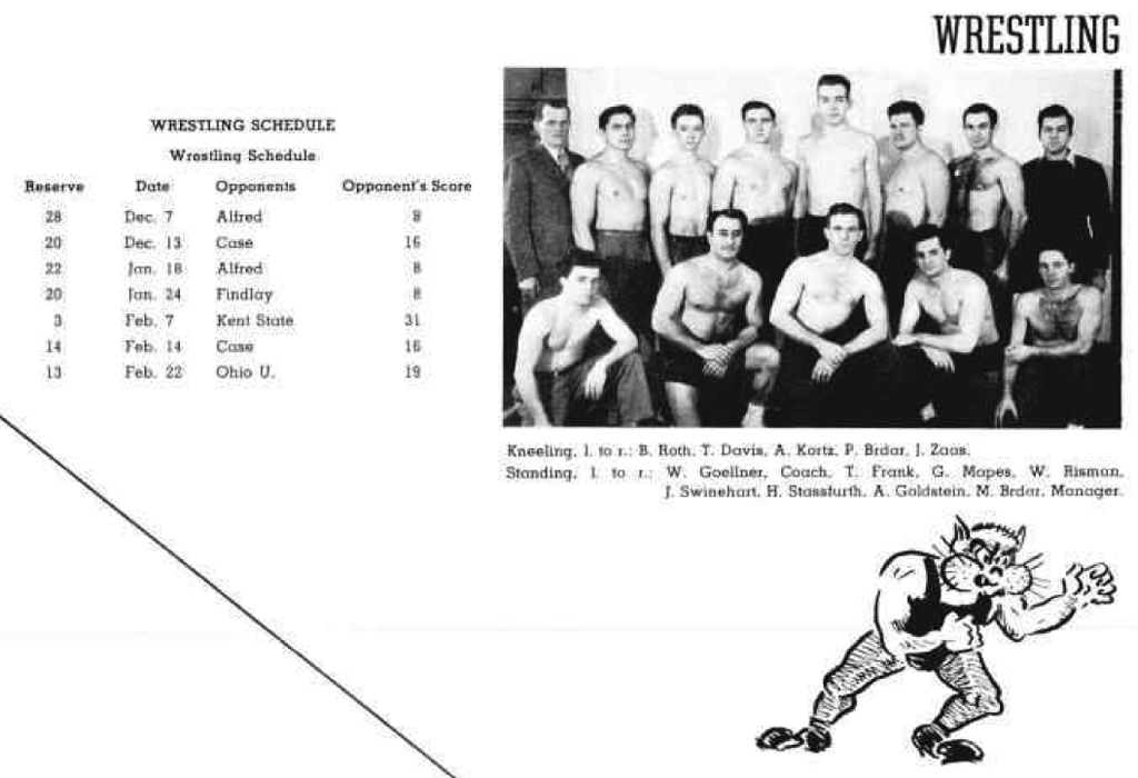 1946-1947 WRU Red Cats Wrestling