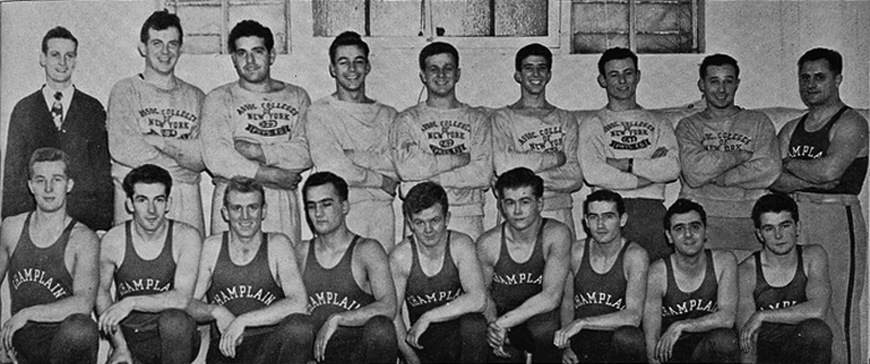 1946-1947 Champlain Blue Jays Wrestling