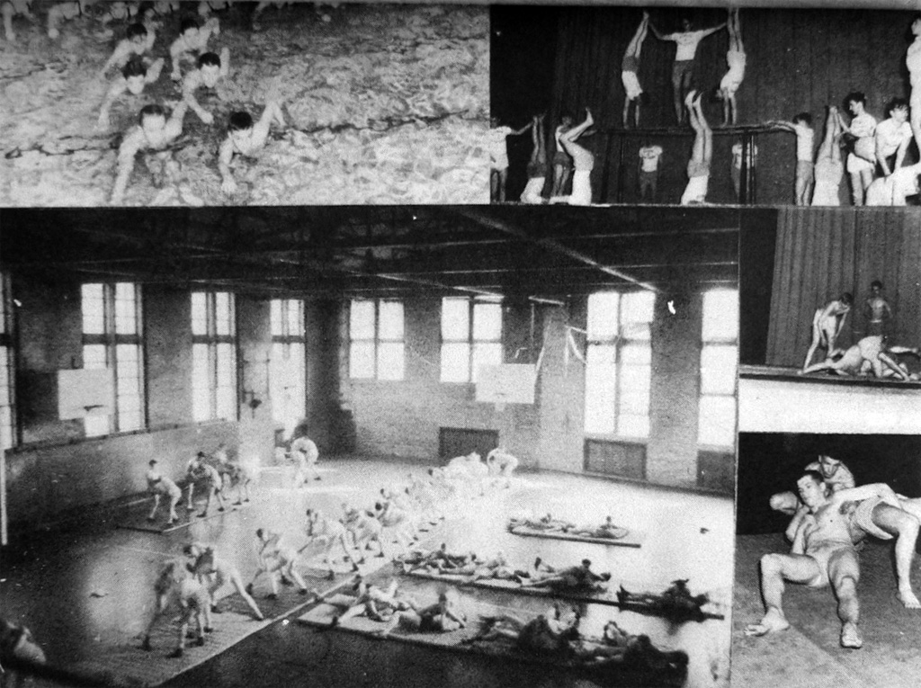 1944-1945 Edison Inventors Wrestling