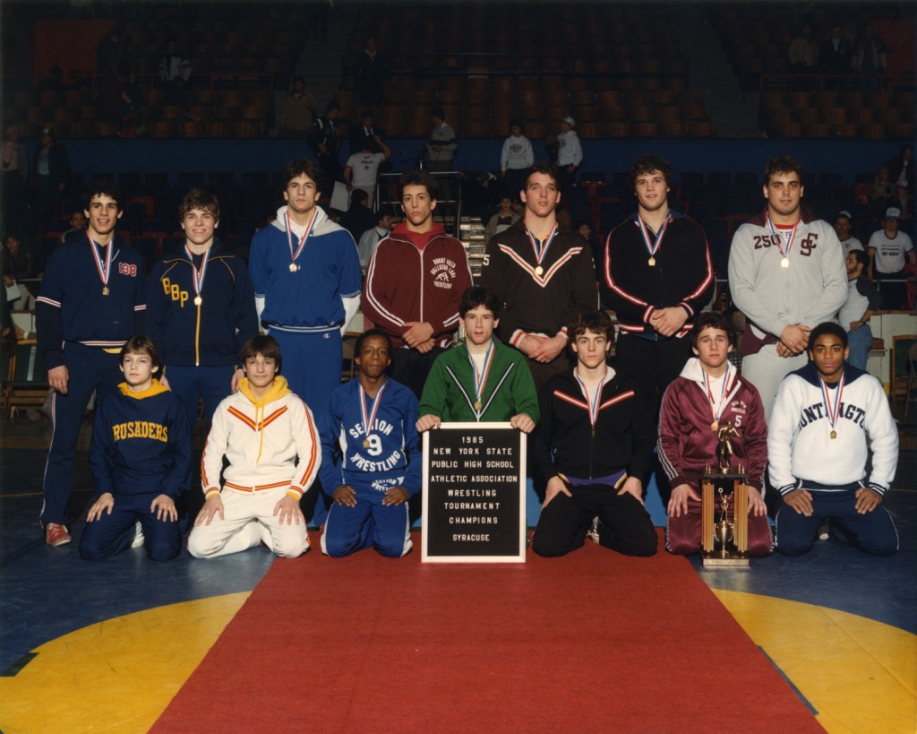 1985 NYSPHSAA Intersectional Wrestling Champions