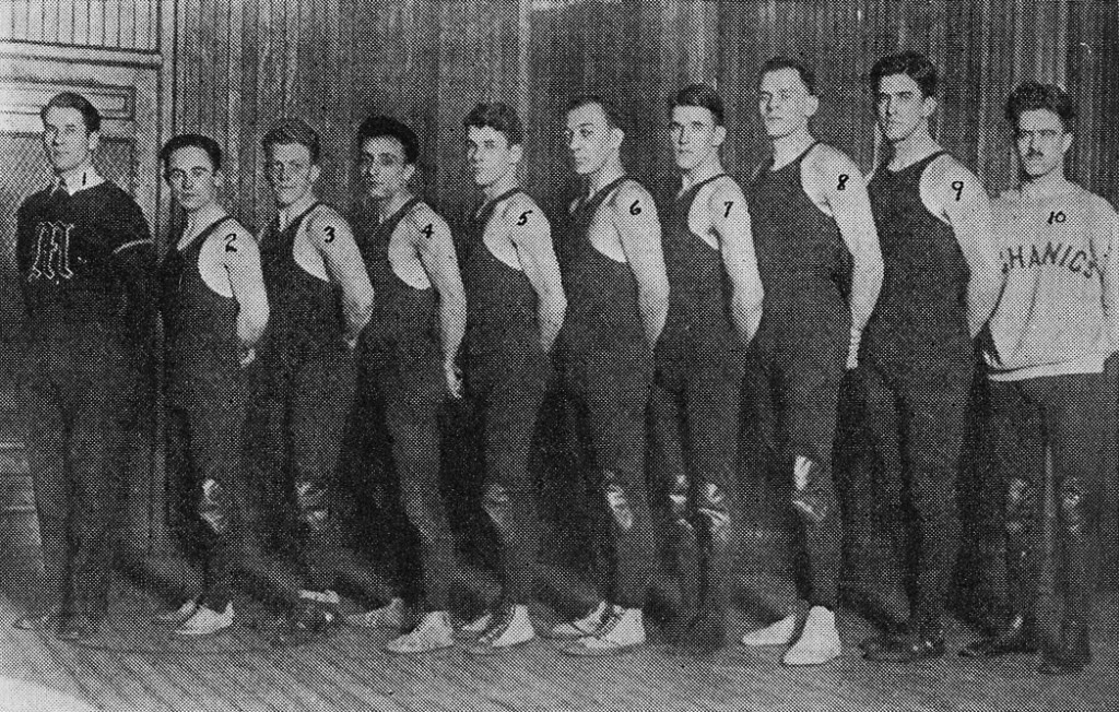 1928-1929 Mechanics Institute Techmen Wrestling
