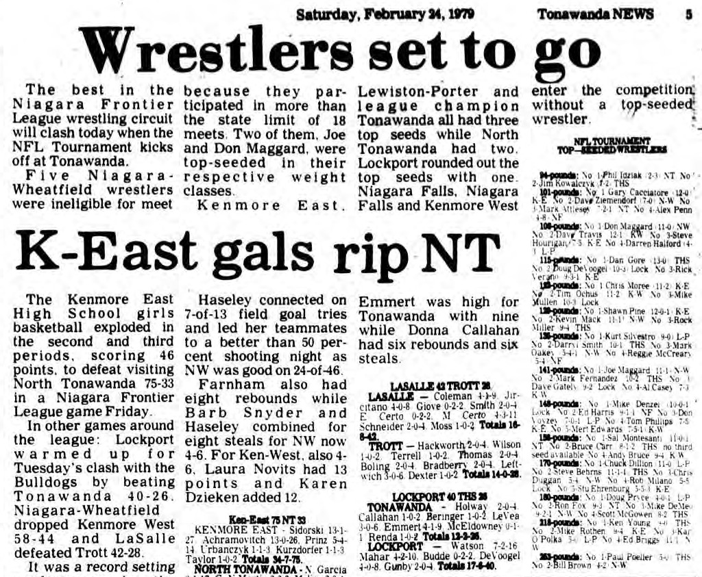 Wrestlers set to go