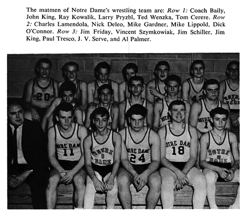 1962-1963 Notre Dame of Batavia Fighting Irish