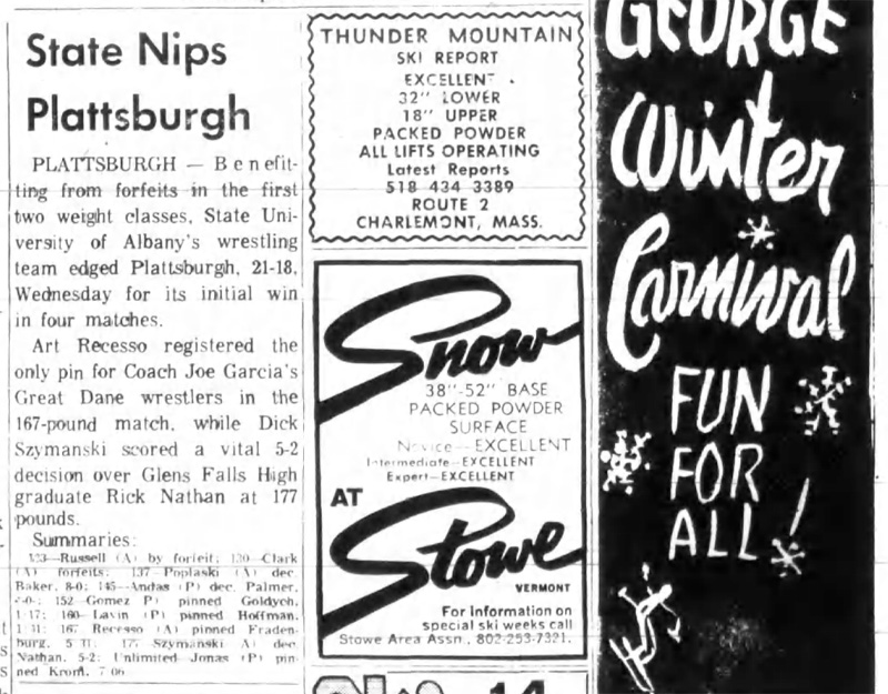 State Nips Plattsburgh