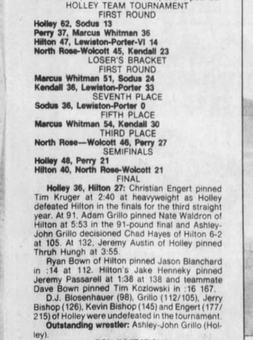 Holley Team Tournament