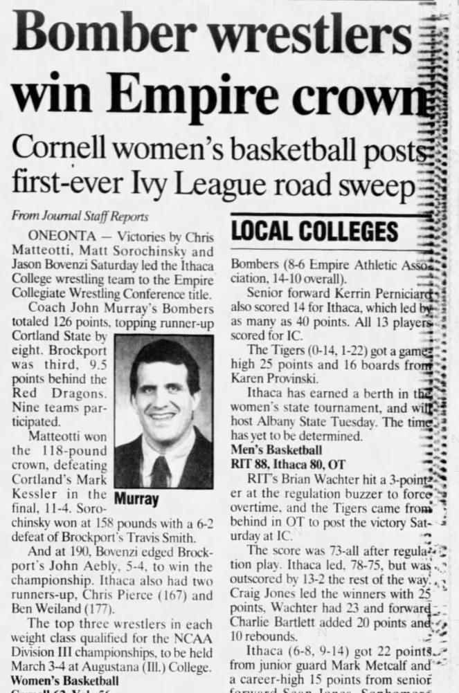 Bomber wrestlers win Empire crown