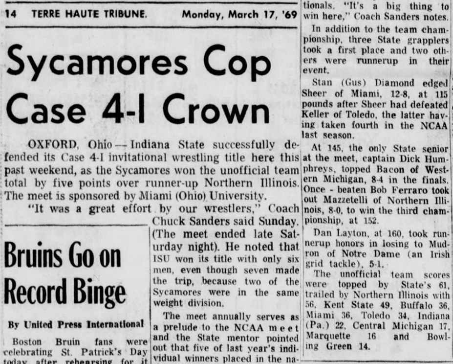 Sycamores Cop Case 4-I Crown