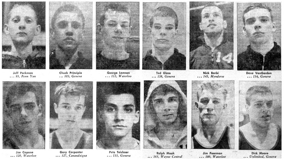 1963 Wayne-Finger Lakes Tournament Champions