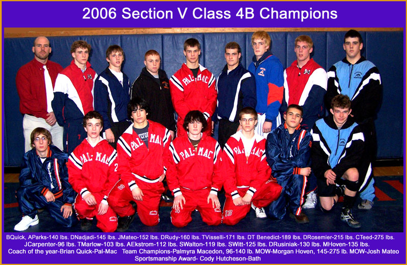 2006 NYSPHSAA Section V Class BBBB Champions