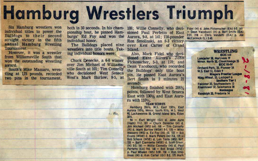 Hamburg Wrestlers Triumph