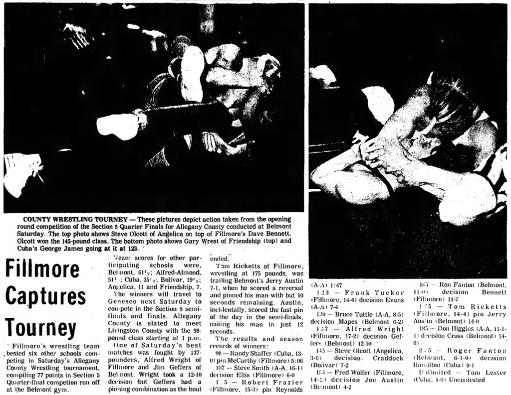 Fillmore Captures Tourney