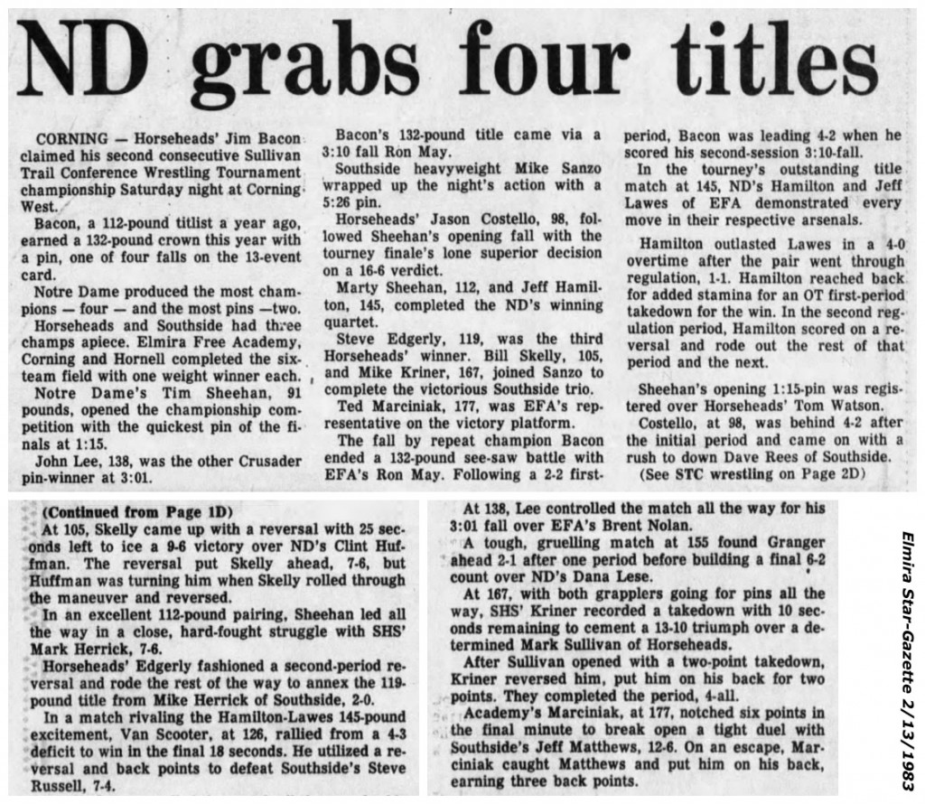 ND grabs four titles