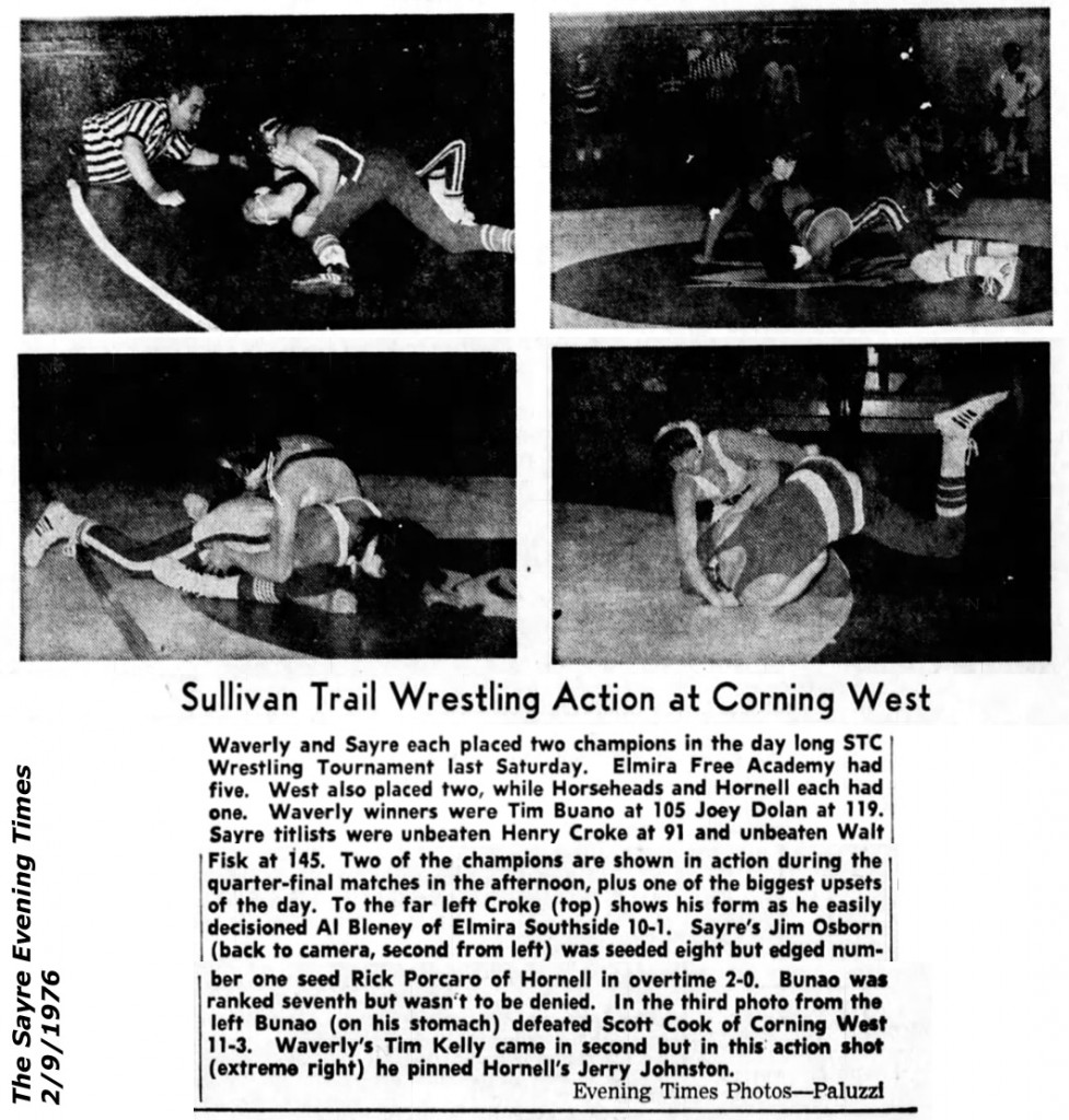 Sullivan Trail Wrestling Action
