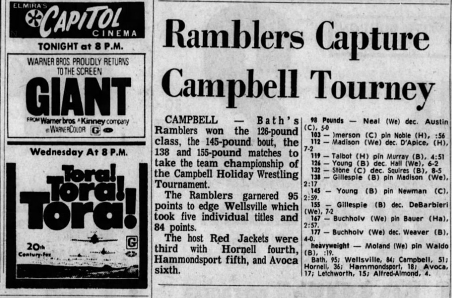 Ramblers Capture Campbell Tourney