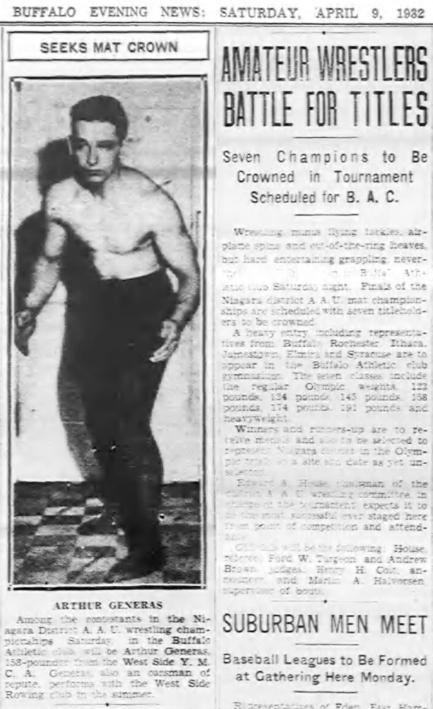 Amateur Wrestlers Battle for Titles