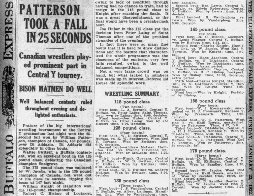 Patterson Took A Fall In 25 Seconds