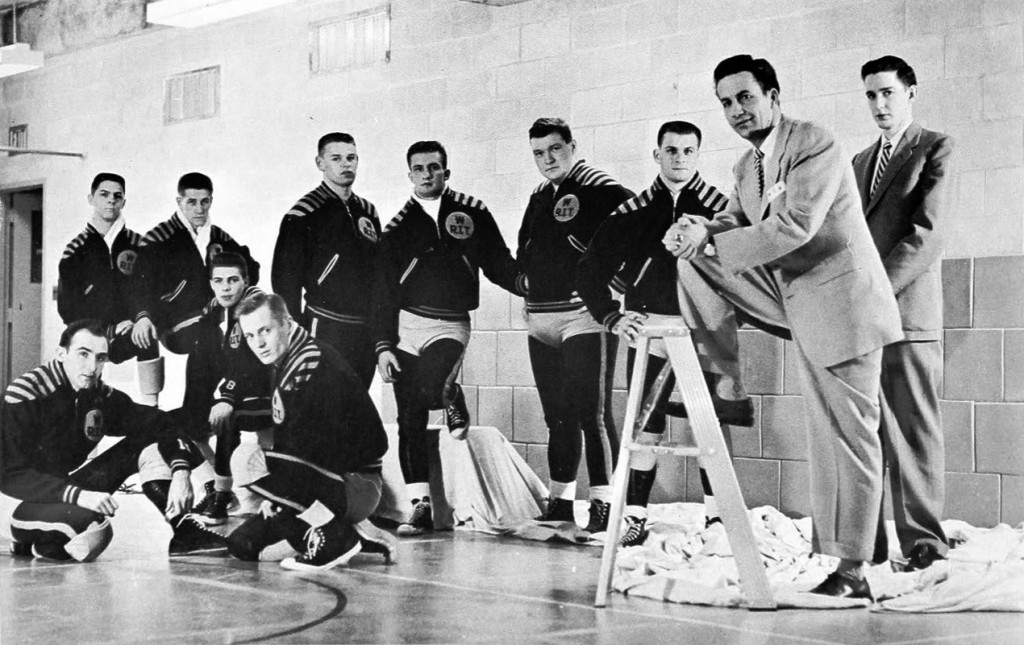 1955-1956 RIT Tigers Wrestling