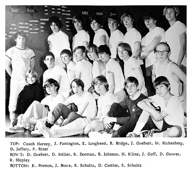 1972-1973 Elba Lancers Wrestling
