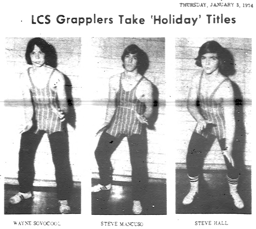 Le Roy Grapplers Take Holiday Titles