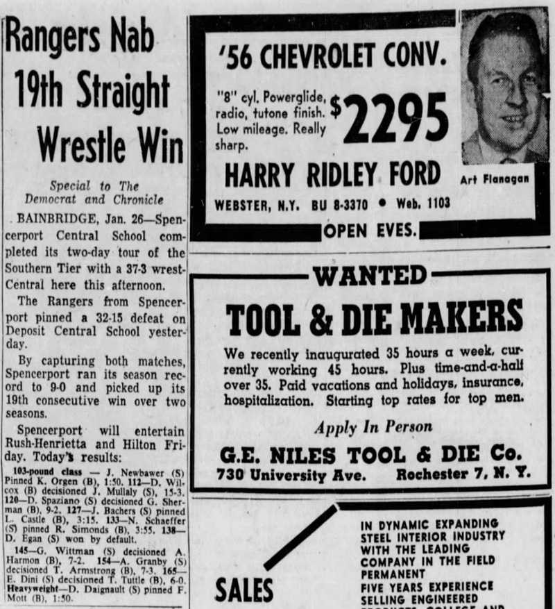 Rangers Nab 19th Striaght Wrestle Win