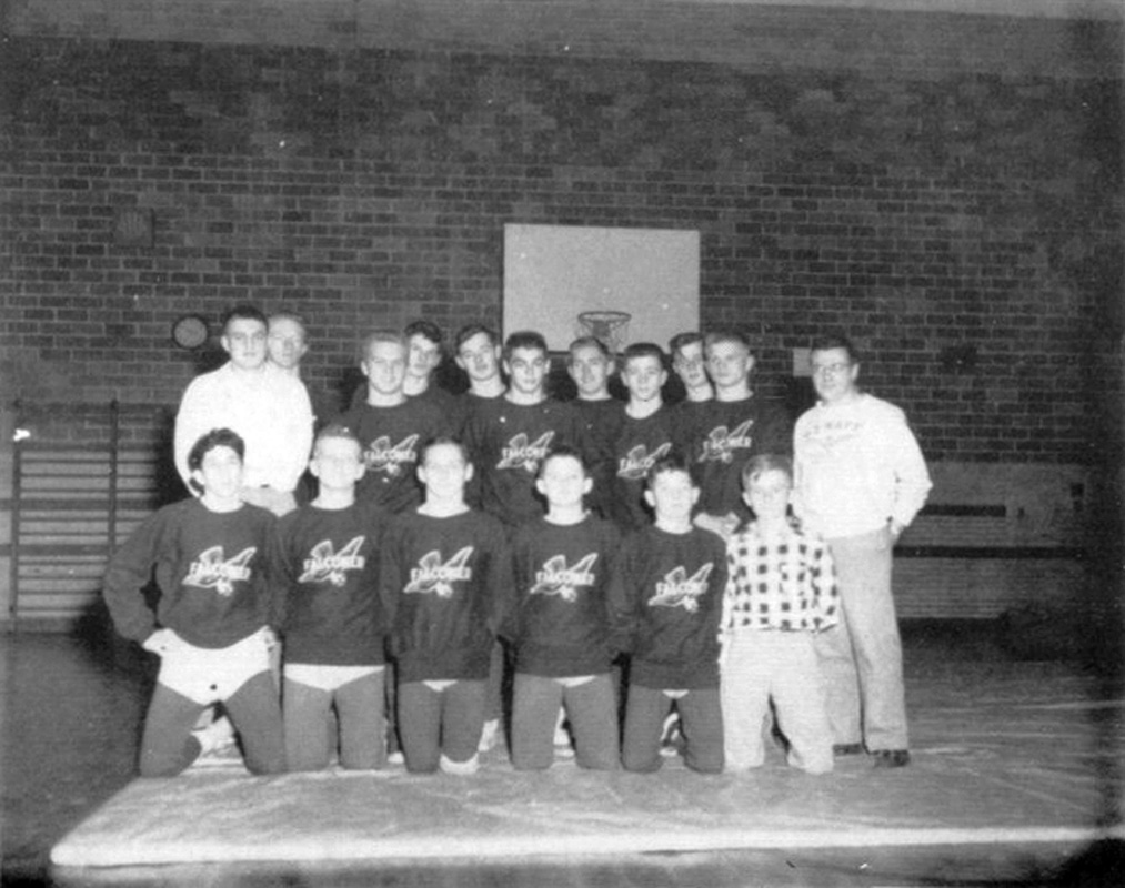 1955-1956 Falconer Golden Falcons