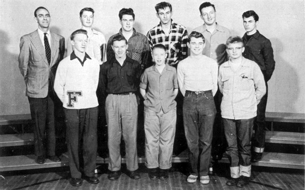 1953-1954 Falconer Golden Falcons