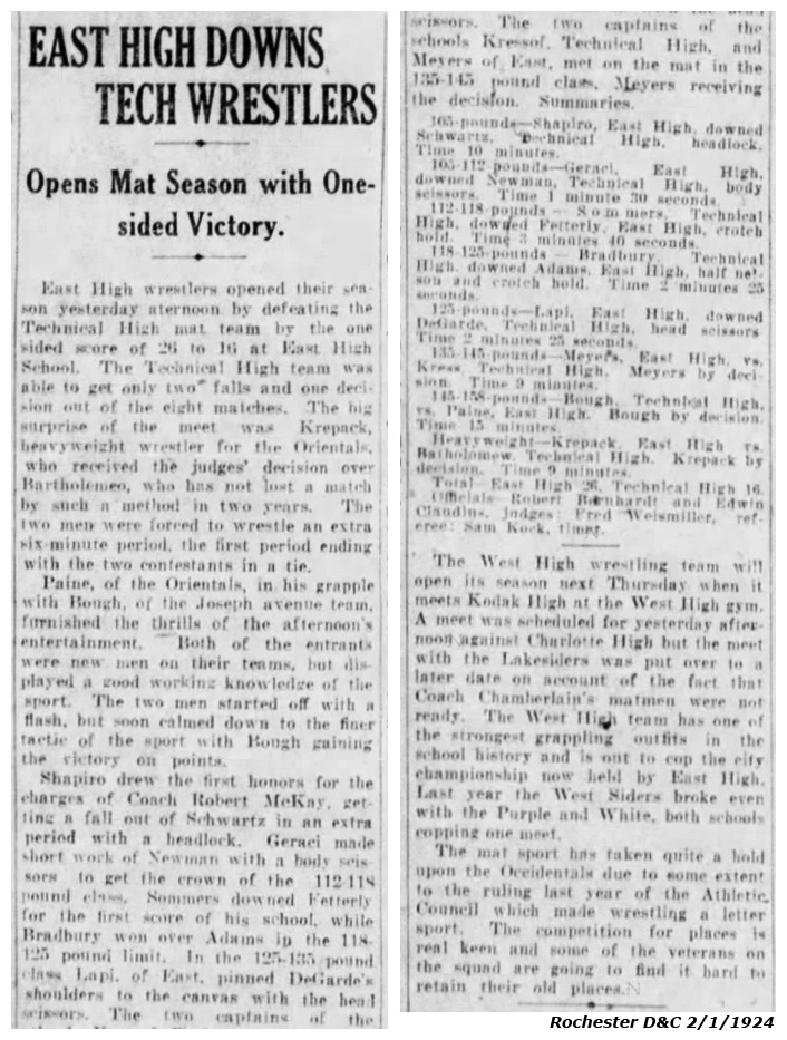 East Downs Tech Wrestlers