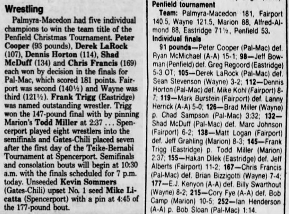 Penfield Tournament